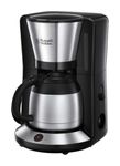 Russell Hobbs 8 Tassen Thermo Filterkaffeemaschine 1,0 l  24020-56 Adventure (Schwarz, Silber) f&uuml;r 49,46 Euro