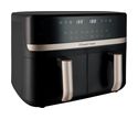 Doppel Heißluftfritteuse 9 l 2800 W  27680-56	SatisFry Dual Basket (Schwarz) 