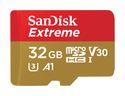 Sandisk MicroSDHC Speicherkarte 32 GB Class 3 (U3) Klasse 10 Extreme A1 f&uuml;r 18,96 Euro