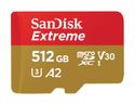 MicroSDHC Speicherkarte 512 GB Class 3 (U3) Klasse 10 Extreme A2 