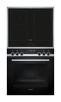 Siemens Herdset groß AutoClean activeClean mit 60 cm Induktions Kochfeld EX83DC2 (EM645CQB6E + HE578GBS4) f&uuml;r 1.399,00 Euro