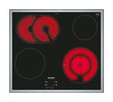 Siemens Glaskeramik Kochfeld/Herdplatte 4 Zone(n) iQ300 EF645BNN1E herdgebundenes 60cm f&uuml;r 491,00 Euro