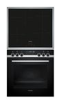 Siemens Herdset groß AutoClean activeClean mit 60 cm Induktions Kochfeld PQ521IB02 (HE578BBS4 + EI645CFB6E) f&uuml;r 1.116,00 Euro