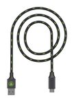 Snakebyte Stecker USB C auf USB A 2 m  Charge&Data SX (Schwarz, Grün) f&uuml;r 14,96 Euro