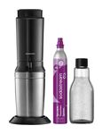 SodaStream Wassersprudler  Crystal 3.0 (Schwarz, Edelstahl) f&uuml;r 98,96 Euro