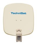 TechniSat 45 cm Aluminium Sat-Spiegel  DigiDish 45 mit Twin-LNB (Beige) f&uuml;r 101,96 Euro