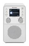 TechniSat Bluetooth DAB+, FM Radio Tragbar  DigitRadio 317 (Weiß) f&uuml;r 72,96 Euro