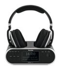 TechniSat Ohraufliegender Kopfhörer kabelgebunden&kabellos  StereoMan 2 (Schwarz) f&uuml;r 85,46 Euro