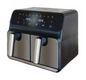 Doppel Heißluftfritteuse 8 l 1700 W  58685 Twin Zone (Schwarz, Grau) 