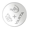 Batterien V13GS/V357/SR44 Knopfzelle, 1 Stück, Silver Coin, 1,55V, kindersichere Verpackung, für elektronische Kleingeräte - Uhren, Autoschlüssel, Fernbedienungen, Waagen, Made in Germany 