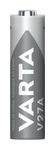 Batterien V27A, 1 Stück, Alkaline Special, 12V, für Uhren, Fernbedienungen, Taschenrechner, kompakt mit langanhaltender & hoher Leistung 