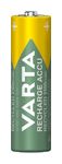 Recharge Accu Recycled AA 2100 mAh 4er-Pack (vorbeladener NiMH-Akku, Mignon, 25 % recyceltes Material, wiederaufladbarer Akku, sofort einsatzbereit) 