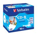 Verbatim CD-R AZO Wide Inkjet Printable f&uuml;r 7,99 Euro