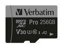 MicroSDXC Speicherkarte 256 GB Class 3 (U3) Klasse 10 Pro 