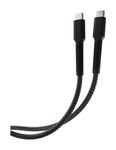 Vivanco Stecker Rundkabel USB C auf USB C bis 60 W 2,5 m  63640 (Schwarz) f&uuml;r 14,99 Euro