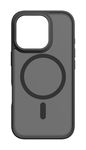 Cover für Apple iPhone 16 Pro (Schwarz, Durchscheinend) Hybrid Case 