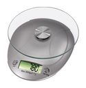 Xavax Elektronische Küchenwaage bis 5 kg  106993 Milla (Silber) f&uuml;r 17,29 Euro