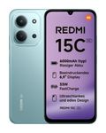 Xiaomi 128 GB 5G Smartphone 17,5 cm (6.9 Zoll) 2,4 GHz 50 MP Dual Kamera WiFi 5 (Mint Green) Redmi 15C f&uuml;r 144,96 Euro