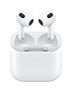 In-Ear Bluetooth Kopfhörer kabellos 6 h Laufzeit IPX4  AirPods (3.Gen) (Weiß) (Weiß)