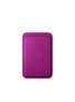 Feingewebe Wallet mit MagSafe für iPhone (Magenta)