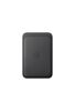 Feingewebe Wallet mit MagSafe für iPhone (Schwarz)