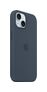 Cover für Apple iPhone 15  Silikon Case mit MagSafe (Navy) (Navy)