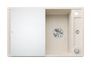Silgranit 2 Becken  AXIA III 45 S Einbauspüle für 45 cm Unterschrank (Weiß) (Weiß)