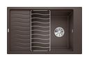 Silgranit 1 Becken  ELON XL 6 S Einbauspüle für 60 cm Unterschrank (Braun) (Braun)
