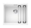 Silgranit 1 Becken  ETAGON 500-U Unterbauspüle für 60 cm Unterschrank (Weiß) (Weiß)