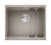 Silgranit 1 Becken  ETAGON 500-U Unterbauspüle für 60 cm Unterschrank (Braun) (Braun)