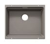 Silgranit 1 Becken  ETAGON 500-U Unterbauspüle für 60 cm Unterschrank (Grau) (Grau)