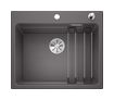 Silgranit 1 Becken  ETAGON 6 Einbauspüle für 60 cm Unterschrank (Grau) (Grau)