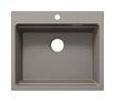 Silgranit 1 Becken  ETAGON 6 Einbauspüle für 60 cm Unterschrank (Grau) (Grau)