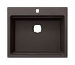 Silgranit 1 Becken  ETAGON 6 Einbauspüle für 60 cm Unterschrank (Braun) (Braun)