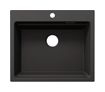 Silgranit 1 Becken  ETAGON 6 Einbauspüle für 60 cm Unterschrank (Grau) (Grau)