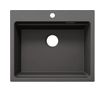 Silgranit 1 Becken  ETAGON 6 Einbauspüle für 60 cm Unterschrank (Grau) (Grau)
