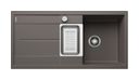 Silgranit 2 Becken  METRA 6 S Einbauspüle für 60 cm Unterschrank (Grau) (Grau)