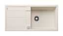 Silgranit 1 Becken  METRA XL 6 S Einbauspüle für 60 cm Unterschrank (Weiß) (Weiß)