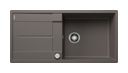 Silgranit 1 Becken  METRA XL 6 S-F Flächenbündige Spüle für 60 cm Unterschrank (Grau) (Grau)