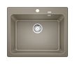 Silgranit 1 Becken  NAYA 6 Einbauspüle für 60 cm Unterschrank (Braun) (Braun)