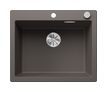 Silgranit 1 Becken  PLEON 6 Einbauspüle für 60 cm Unterschrank (Grau) (Grau)