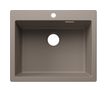 Silgranit 1 Becken  PLEON 6 Einbauspüle für 60 cm Unterschrank (Grau) (Grau)