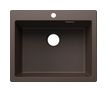 Silgranit 1 Becken  PLEON 6 Einbauspüle für 60 cm Unterschrank (Braun) (Braun)
