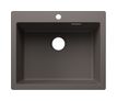 Silgranit 1 Becken  PLEON 6 Einbauspüle für 60 cm Unterschrank (Grau) (Grau)