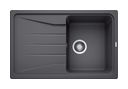Silgranit 1 Becken  SONA 45 S Einbauspüle für 45 cm Unterschrank (Grau) (Grau)