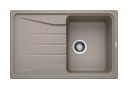Silgranit 1 Becken  SONA 45 S Einbauspüle für 45 cm Unterschrank (Braun) (Braun)
