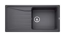 Silgranit 1 Becken  SONA XL 6 S Einbauspüle für 60 cm Unterschrank (Grau) (Grau)