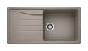 Silgranit 1 Becken  SONA XL 6 S Einbauspüle für 60 cm Unterschrank (Braun) (Braun)