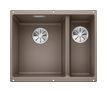 Silgranit 2 Becken  SUBLINE 340/160-U Unterbauspüle für 60 cm Unterschrank (Beige) (Beige)