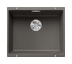 Silgranit 1 Becken  SUBLINE 500-U Unterbauspüle für 60 cm Unterschrank (Grau) (Grau)